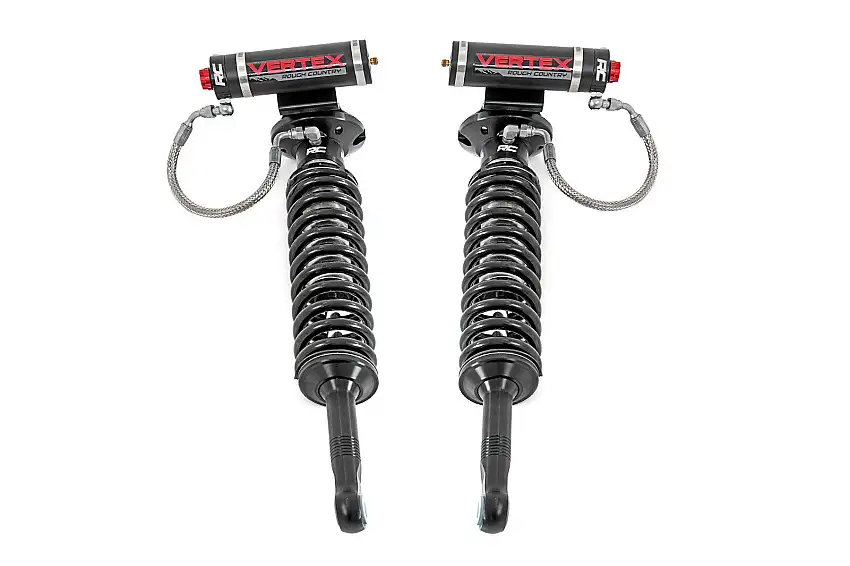 Rough Country Vertex 2.5 Adjustable Coilovers Front 6" For 2009-2013 Ford F-150 4WD 689036