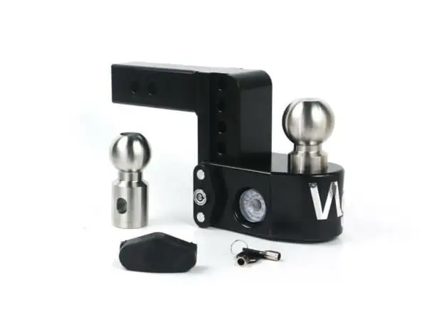 Weigh Safe Black Cerakote Drop Hitch | Designed for use with 2" Receiver Hitch